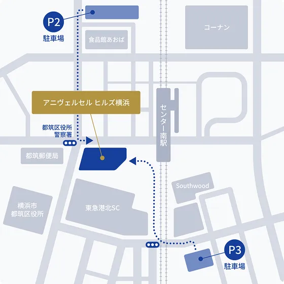 お車でのアクセス