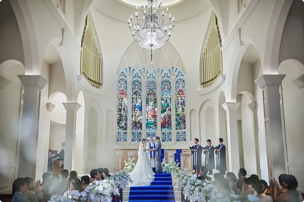 アニヴェルセル みなとみらい横浜のチャペル&パーティ会場のイメージ画像1