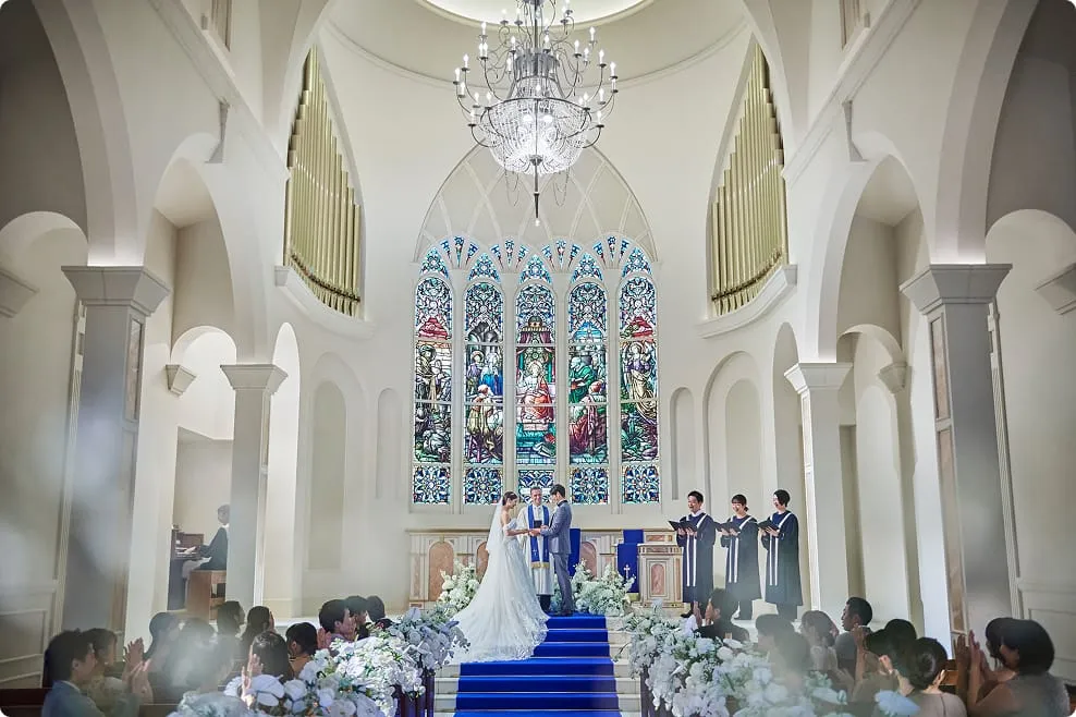 アニヴェルセル みなとみらい横浜のチャペル&パーティ会場のイメージ画像1