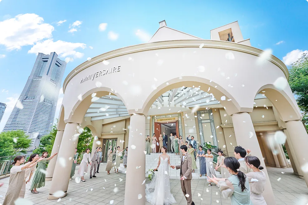 アニヴェルセル みなとみらい横浜のチャペル&パーティ会場のイメージ画像2