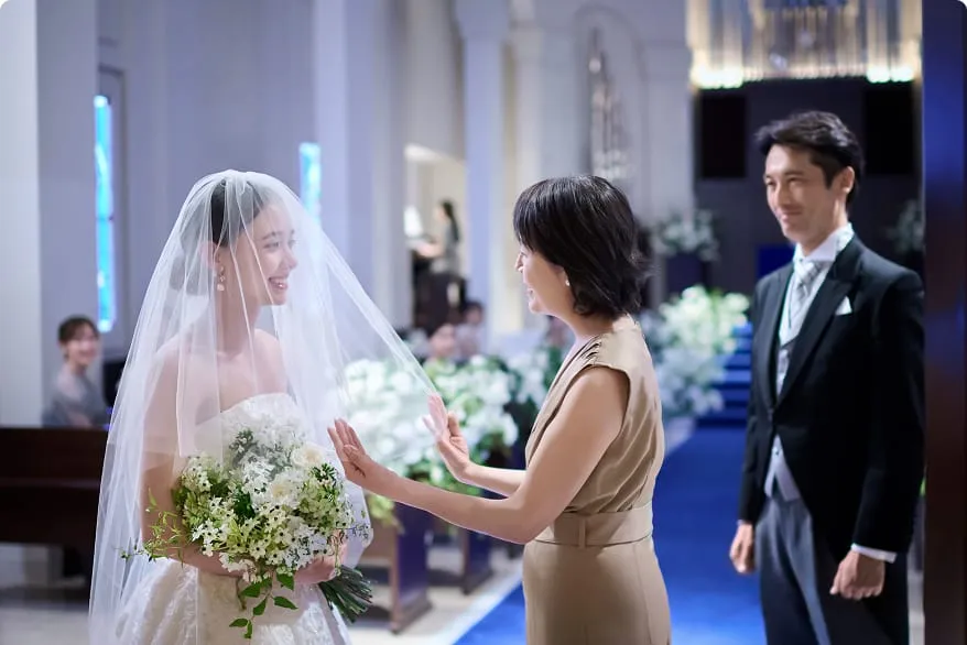 大切な人から託される、
幸せを願う最後の支度。