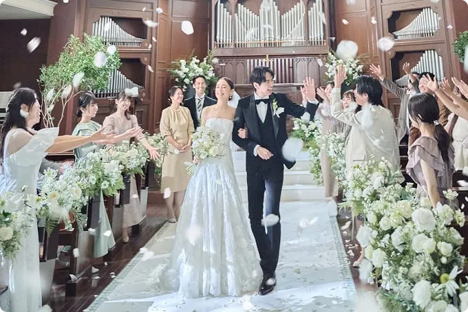 チャペルで行う人前式