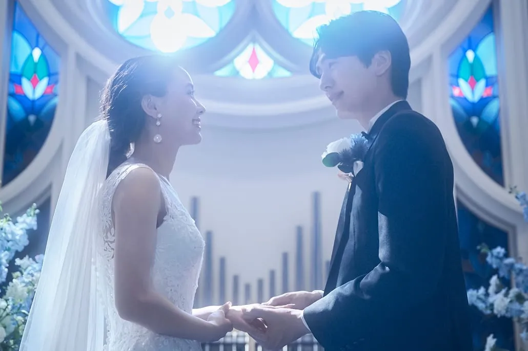 チャペルで行うキリスト教式