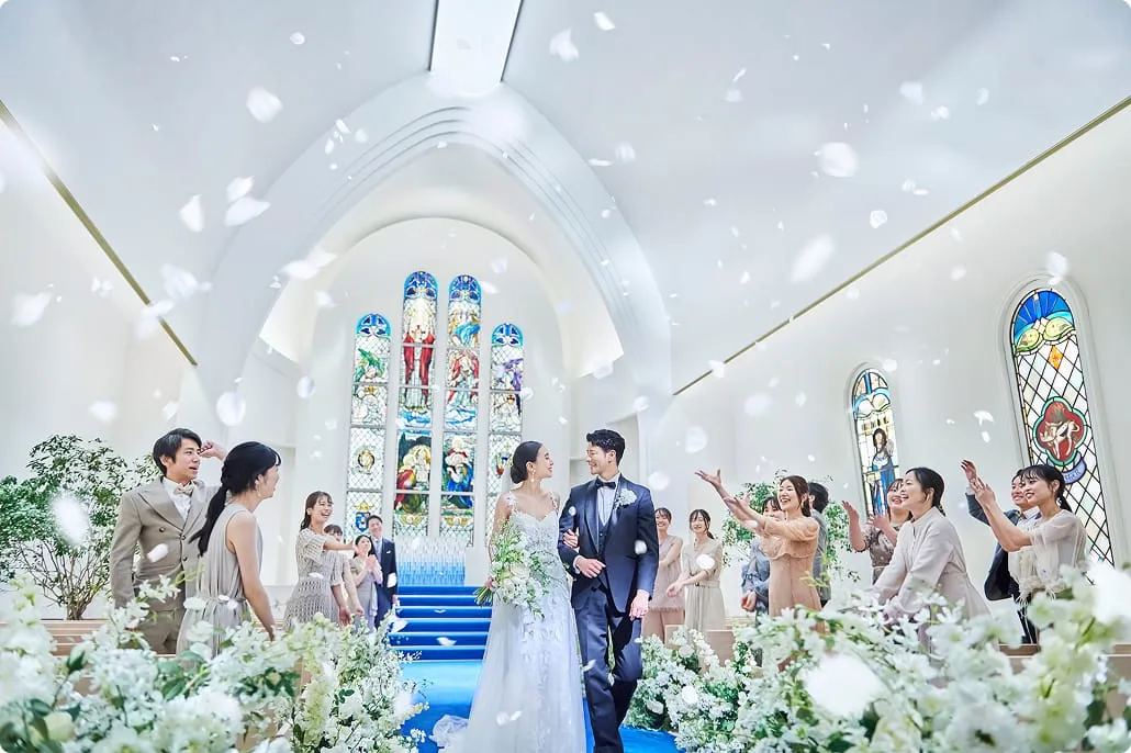 チャペルで行う人前式