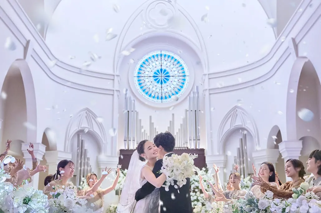 チャペルで行う人前式