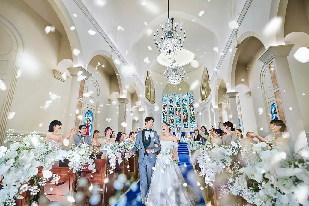 チャペルで行う人前式