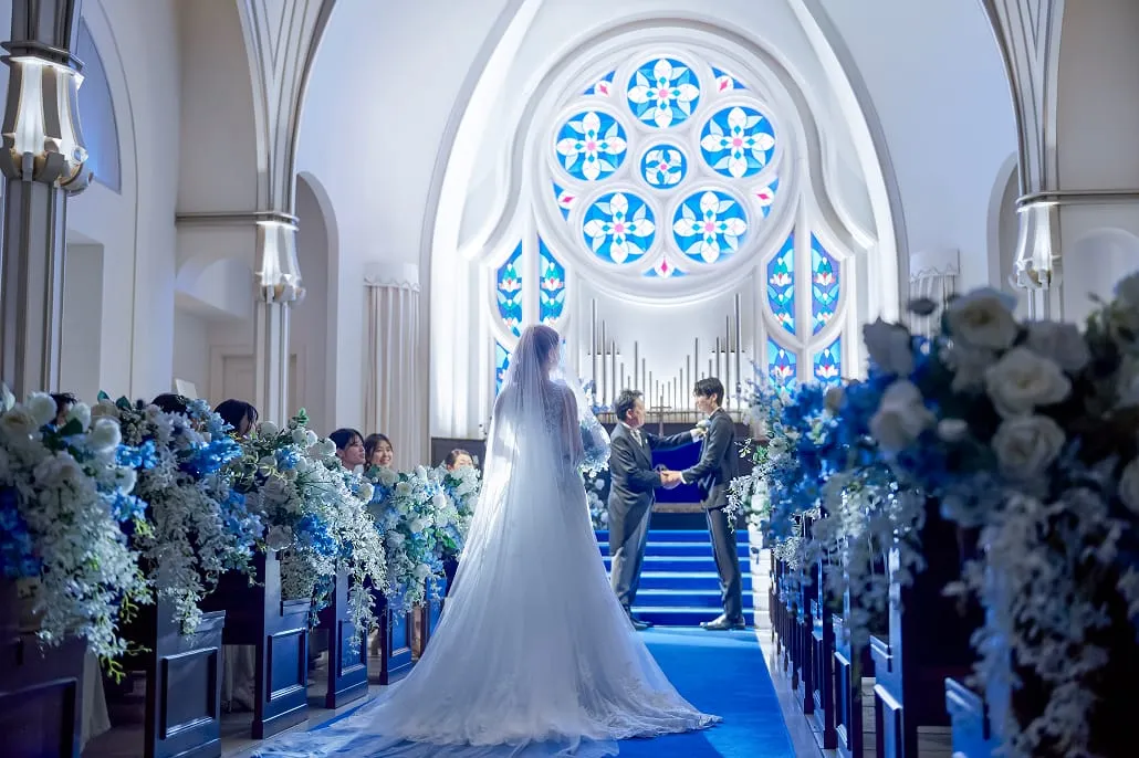 チャペルで行う人前式