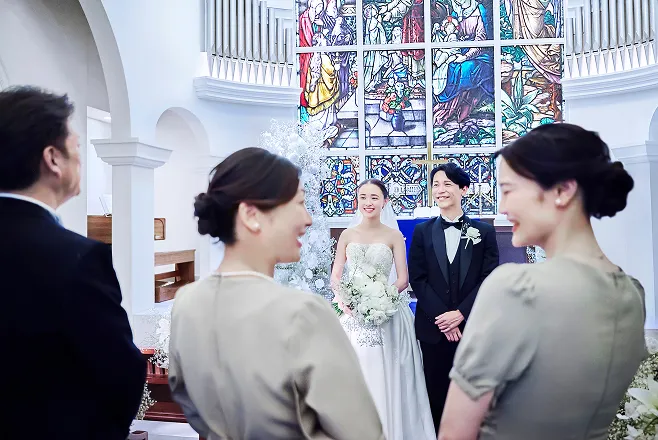 家族に感謝を伝える
オリジナルセレモニー