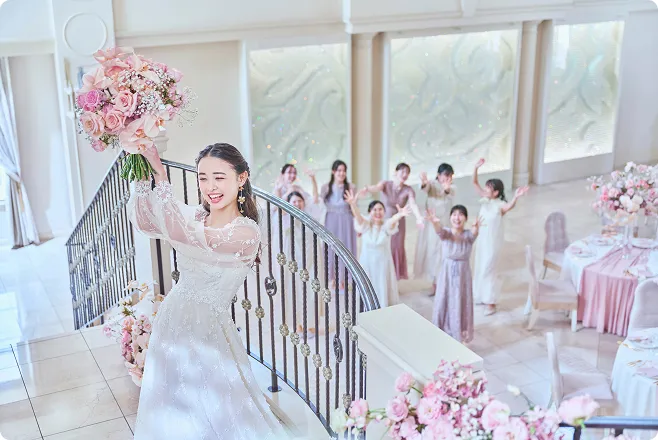 ゆとりが広げる
自由で多彩な演出の時間