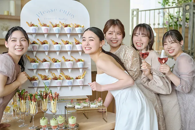 おふたり参加型の
ウェルカムパーティ