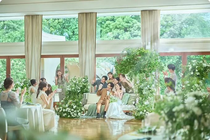 温もりを感じるナチュラルな空間