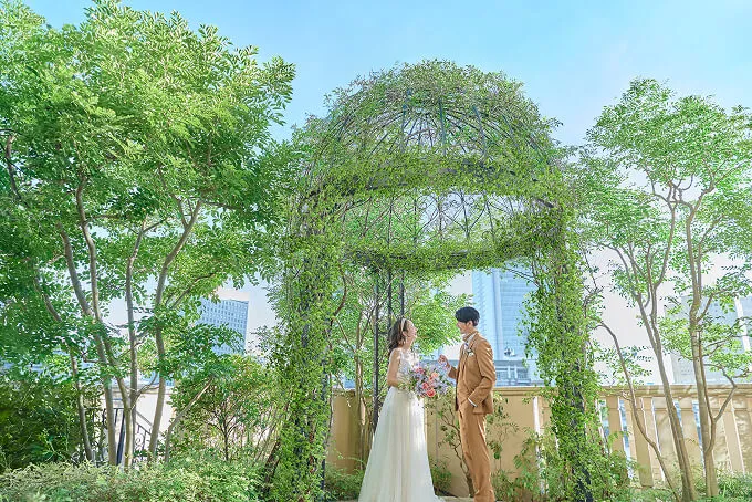 みなとみらいを望むガーデンテラス