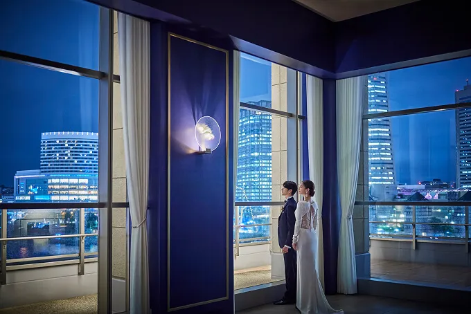 最上階から望むみなとみらいの絶景