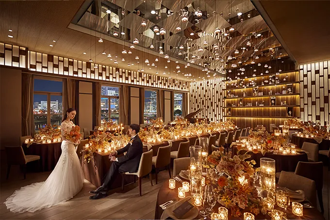 大人を魅了するシャンデリア