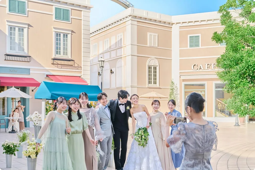 ゲストも主役になる、<br />フォトジェニックなひととき