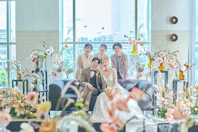 オーシャンビューのプライベート空間