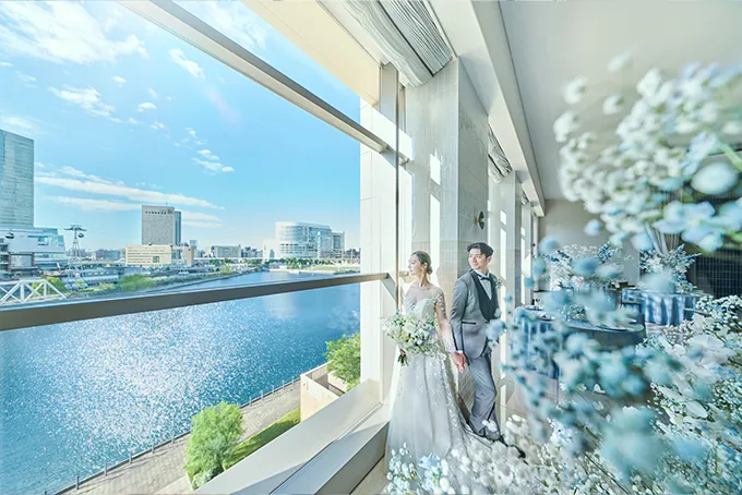 オーシャンビューのプライベート空間