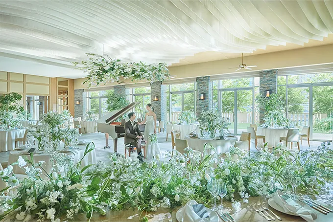 リゾート感あふれる
ナチュラルモダンなインテリア