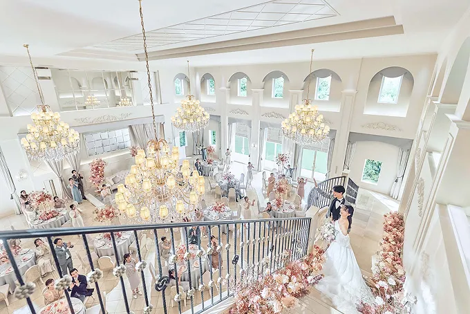 憧れを叶える階段入場