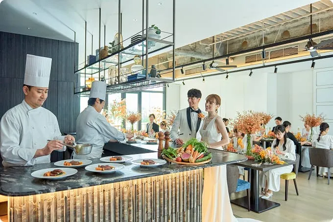 こだわりのキッチンから贅沢を味わう