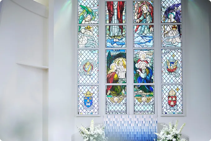 ウィリアム・モリスのステンドグラス