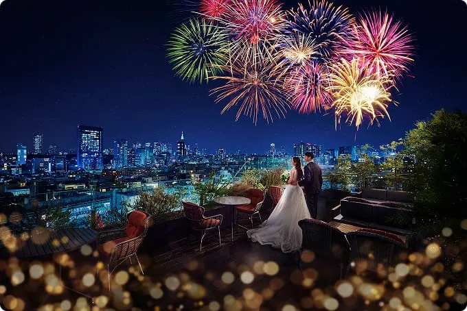 ふたつの眺望を嗜むルーフトップテラス