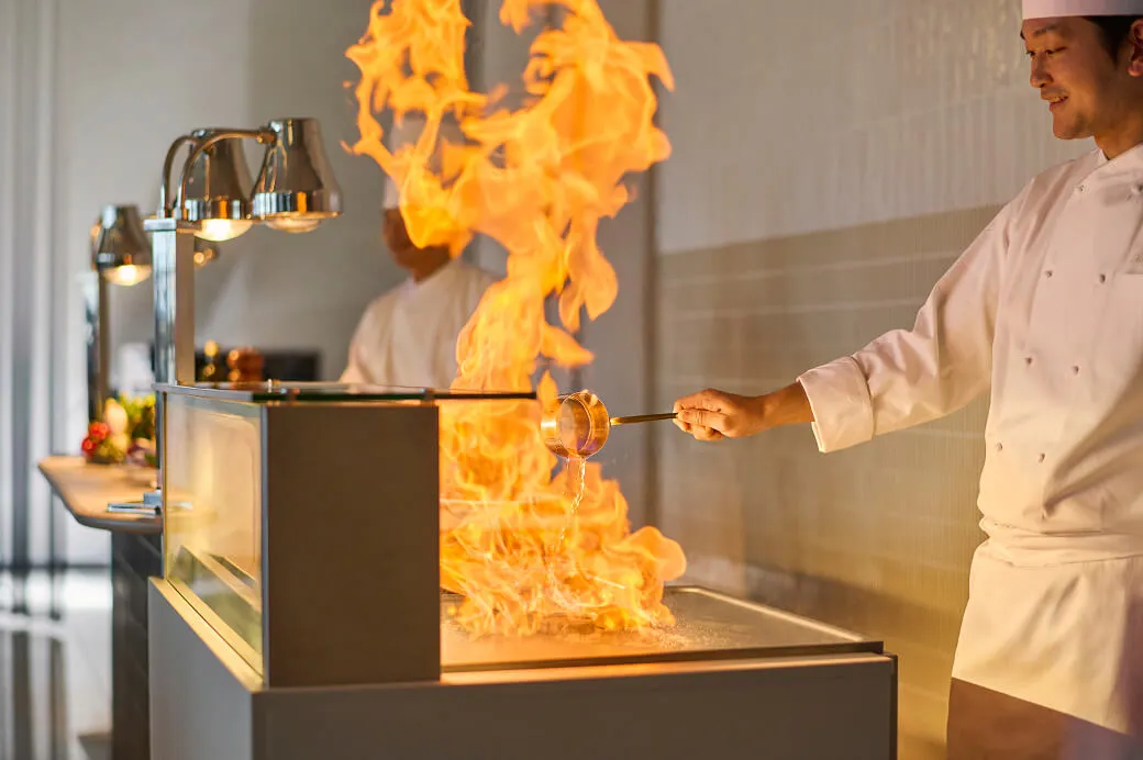 心に残るシェフのライブパフォーマンス