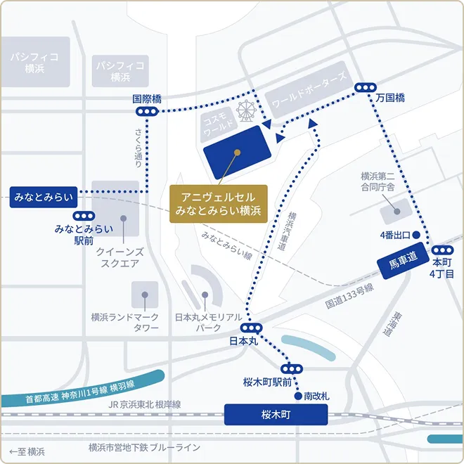 最寄駅のご案内