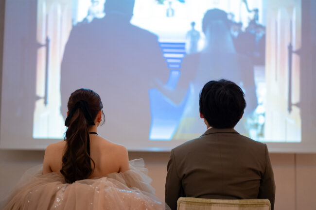 結婚式のムービー