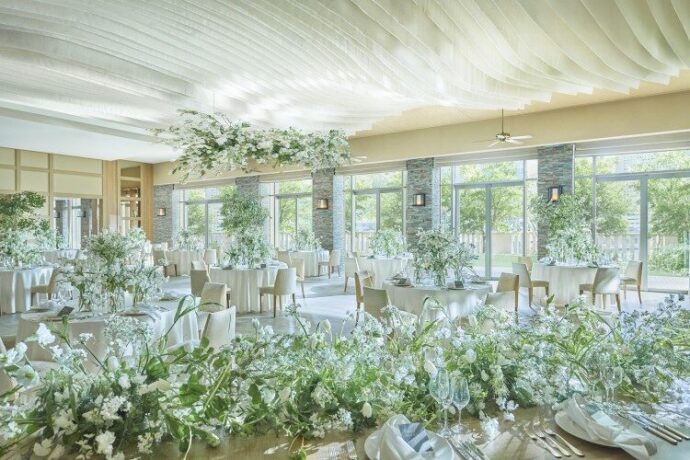 結婚式披露宴会場