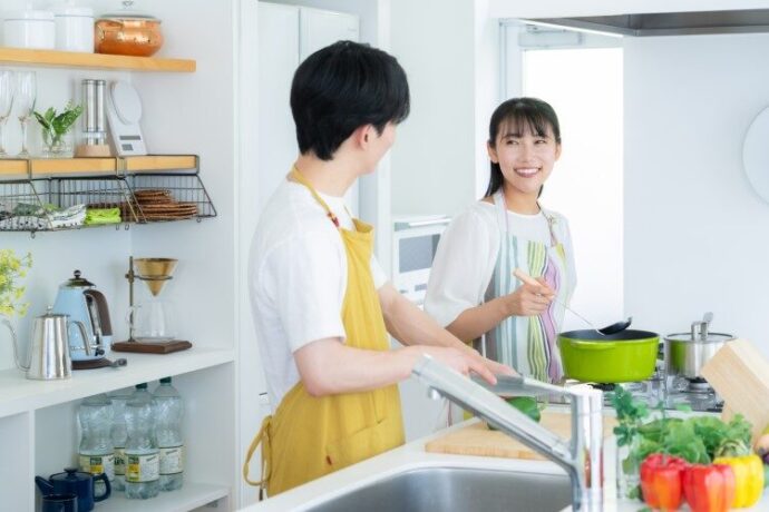 同棲前　カップル