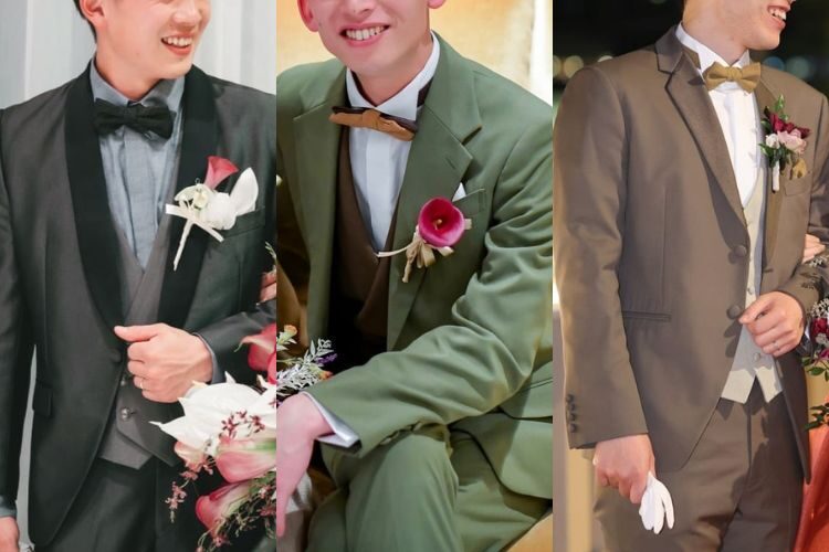 秋カラーでおしゃれに着こなして♡秋婚におすすめのタキシード10選 