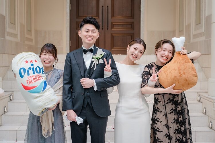 結婚式の珍しい演出アイデア16選!最新の演出からゲスト参加型ゲームまで満載