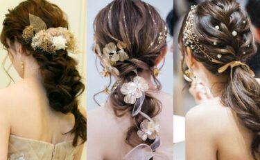 ローポニーテールのヘアアレンジ10選♡おしゃれ花嫁になれると大人気【今週のスタスナ】