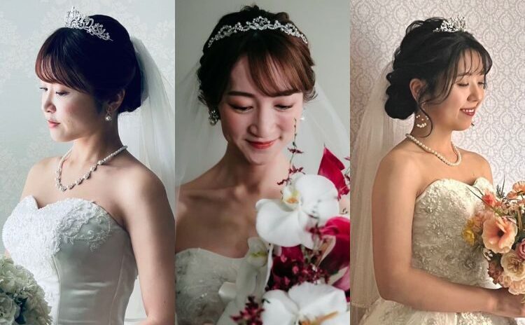 シニヨンにおすすめ！ティアラを使った花嫁ヘアアレンジ10選♡【今週のスタスナ】