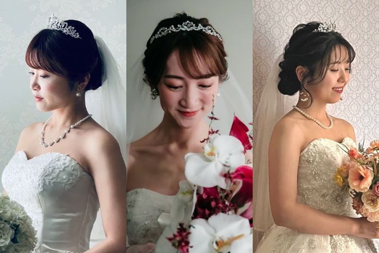シニヨンにおすすめ！ティアラを使った花嫁ヘアアレンジ10選♡【今週のスタスナ】