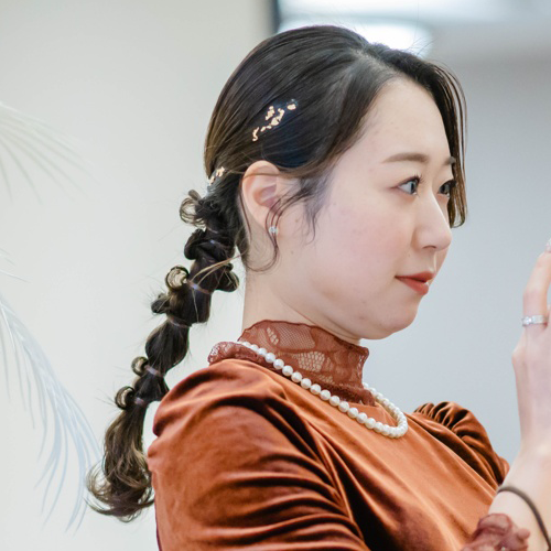 結婚式参列のゲスト髪型