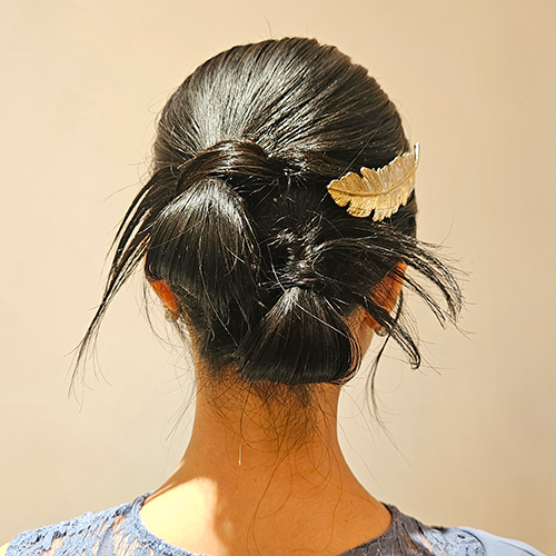 結婚式参列のゲスト髪型