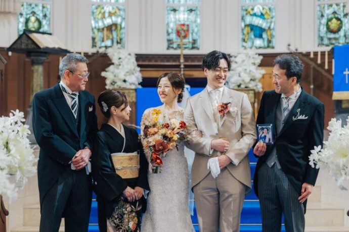家族だけの結婚式