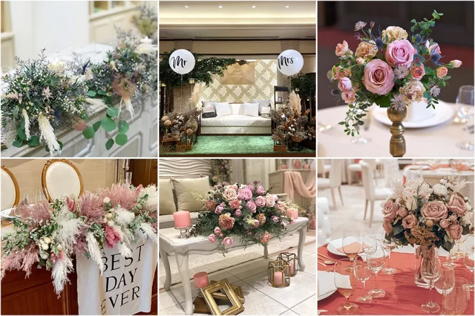 9月14日は「コスモスの日」。花にまつわる記念日まとめ&結婚式披露宴の装花コーディネート30選