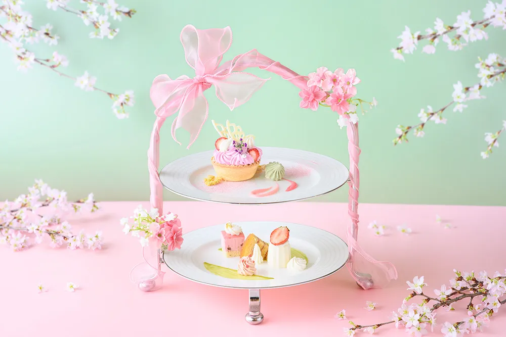 桜」がテーマの限定フェアがアニヴェルセルカフェ みなとみらい横浜で