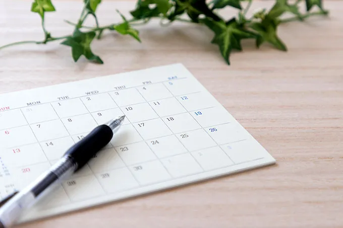 12月3日は「カレンダーの日」。2024年の記念日を吉日で彩ろう！