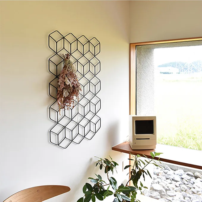 ふたりのお気に入りを飾ろう、アイアンのWall Deco