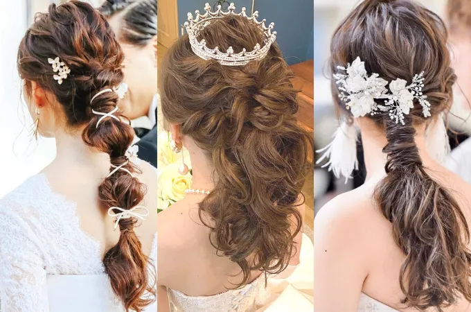 花嫁ヘアアクセサリー10選！ウェディングドレスに似合うヘアアレンジ