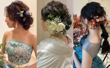 ドレスはもちろん和装にもおすすめ♡生花ヘアアクセサリー10選！【今週のスタスナ】