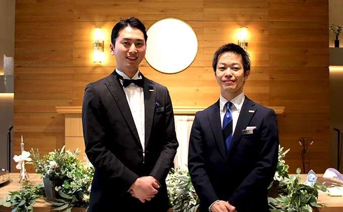 (左)青木拓人さん、(右)高橋順一さん