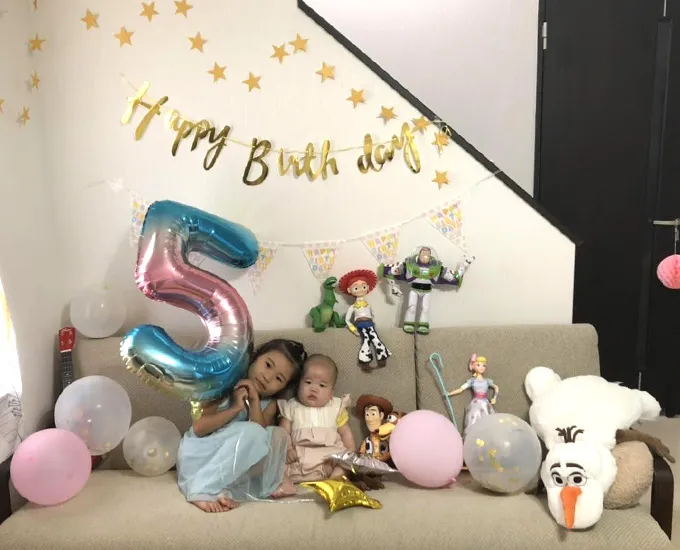 5歳の記念写真