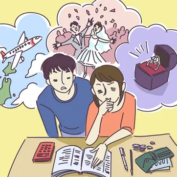 何かとおカネがかかる結婚前後のイベント、いまどきカップルが最も予算を割くものは何?
