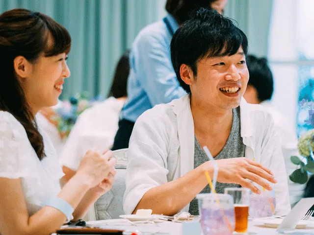 夫婦 テーブルで