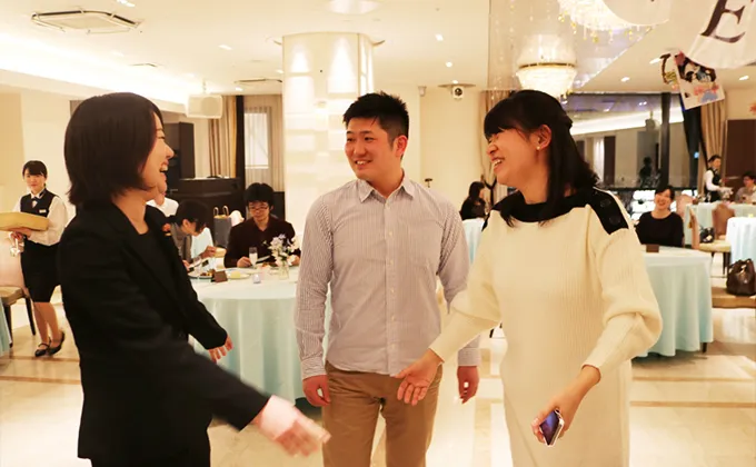 スタッフと夫婦